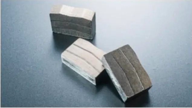 Diamond segments for multi-saw blade