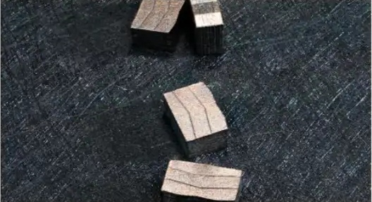 Diamond segments for basalt cutting
